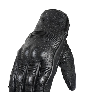 Guantes de Carreras de Alta Calidad de Proveedor de Fábrica, Diseño de Logotipo Personalizado, Guantes de Motocicleta de Cuero Cómodos con Servicio OEM - Product Image 4