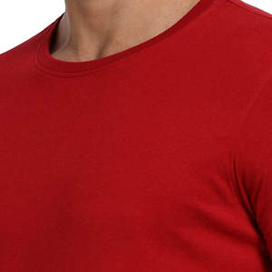 T-shirt homme été haute qualité 100% polyester, logo personnalisable, séchage rapide, écologique, confortable, décontracté, pour la course à pied. - Product Image 3