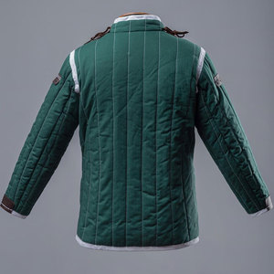 Wholesale Manufacturer Medieval Green Gambeson <b>Jacket</b> Gear Men Reenactment Events Custom OEM ODM 2026 - Product Image 4