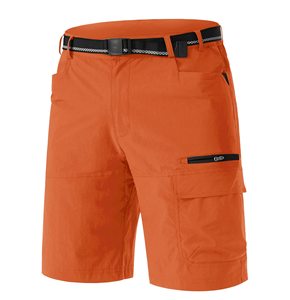 Mens Fashion-Forward Casual Shorts with Knitted Breathable Fabric Solid Pattern Maximum Comfort and Front Logo - Product Image 3
