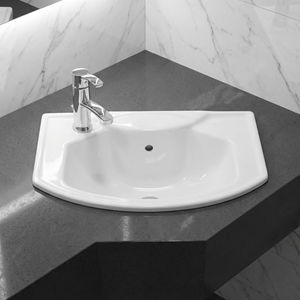 อ่างล้างหน้าแบบแขวนผนัง Nova Modern Eco-Friendly สำหรับโรงพยาบาล วิลล่า อพาร์ทเมนท์ และห้องน้ำ - Product Image 2