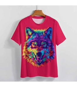 T-shirt pour homme de haute qualité en gros, 100% coton tricoté, respirant, coupe ample, manches courtes, logo personnalisé - Product Image 3