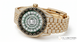 Montre Rolax de Luxe en Moissanite et Quartz, Bracelet en Alliage, Design Antique, Style Hip Hop Glacé, Brillant et Premium pour Hommes et Femmes - Product Image 5