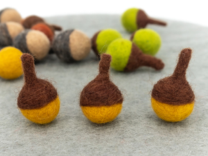 Adornos de Fieltro Hechos a Mano al por Mayor con Forma de Bollo para Árbol de Navidad Infantil, Bandeja de Otoño y Decoración de Acción de Gracias - Product Image 2