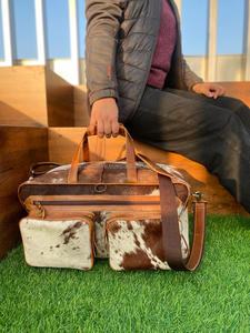 Cowhide Leather Custom Branded Nappy Bag Western Little Cowboy Cowgirl Baby <b>Accessories</b> Pregnancy Gift Baby Shower Gift <b>Newborn</b> - Product Image 3