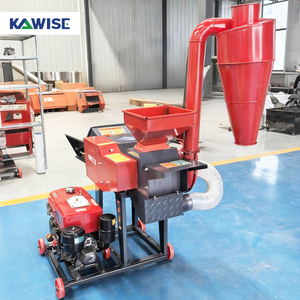 Picadora y amoladora de forraje con motor diésel, Máquina trituradora cortadora de paja con certificación CE para alimentación animal - Product Image 3