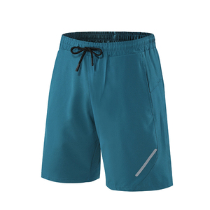 Men's Solid Color Polyester Sport <b>Shorts</b> With Drawstring Waist And Side Pockets <b>Quick</b> <b>Dry</b> Mid Rise Design - Product Image 5