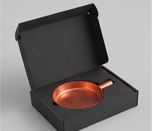 Heavy Copper Frying <b>Pan</b> With Copper <b>Handle</b> Handmade Vintage Style No Coating For Gas And Induction Cooker Use - Product Image 6