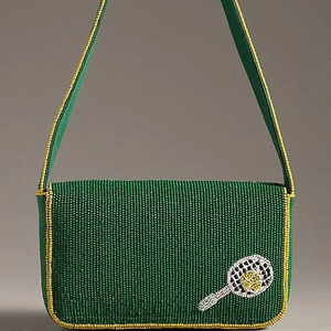 Bolsos de Hombro Ligeros con Cuentas, Bolsos de Verano Staud, Bordado Indio, Diseño Personalizado con Cuentas de Semillas, Moda Ecológica - Product Image 6