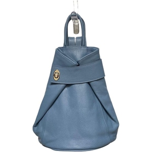 Women's Soft Goat Leather Backpack Minimal Design Lightweight Casual Travel Everyday Carry Bag - Product Image 5