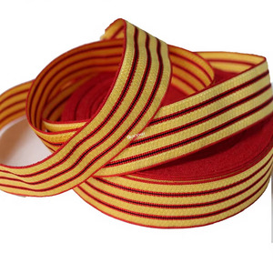 Dentelle tressée tricotée à la main sur mesure en fil de bulion doré français avec franges pour épaulettes par QUICK WAY INDUSTRIES - Product Image 2