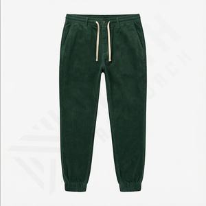 กางเกงสเวตเตอร์ผ้าลูกฟูกสำหรับผู้ชายสำหรับฤดูหนาว - Product Image 2