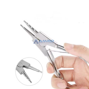 Alicates para Abrir Anillos de Nariz, Herramientas Manuales para Perforaciones Corporales, Equipo de Joyería, Uso Dental, Certificado CE por amrid surgical - Product Image 3