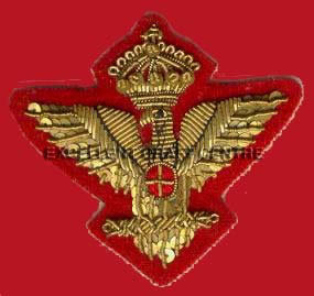 GERMAN CAP BADGE-672 Custom Embroidered Cap Badge With Anchor And Laurel Wreath <b>Sew</b>-On Fabric Patch For Uniform Garment - Product Image 6