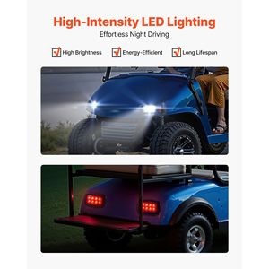 Kit fanale posteriore LED per 12 Volt EZGO TXT modelli 1996-2013 per Golf cart - Product Image 3