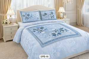 ผ้าปูที่นอนไมโครไฟเบอร์ดีไซน์ทันสมัย 7D หรูหรา 125 GSM 300tc ทนทาน เป็นมิตรกับสิ่งแวดล้อม นุ่มสบาย เหมาะสำหรับห้องนอน โรงแรม และบ้าน - Product Image 2