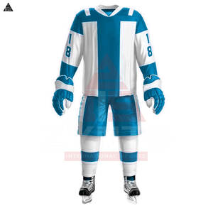 Uniforme de hockey sur glace de dernière génération, taille personnalisée, uniforme de hockey sur glace pour adulte, uniforme de hockey sur glace respirant, personnalisable - Product Image 6