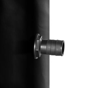 Serbatoio d'acqua pieghevole in PVC da 380 L (100 galloni) con rubinetti e kit di troppopieno per la raccolta dell'acqua piovana - Product Image 4