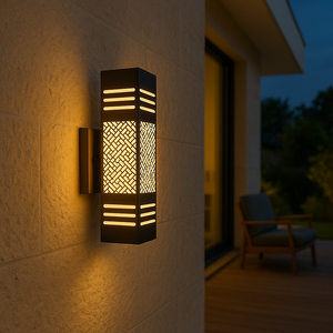 CM Decor Steel/inox Modern Outdoor Waterproof LED Wall Lamp for Corridor Staircase Villa - Product Image 5