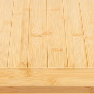 Scarpiera in bambù a 3 strati senza giunture, lunga 70 cm, in legno naturale, dimensioni 70*28*45 cm - Product Image 3