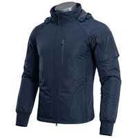 Chaqueta de Hombre para Exteriores, Impermeable, Transpirable, de Forro Polar Sharkskin, Cortavientos, para Senderismo, Camping, Otoño, con Cierre
