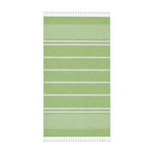 Serviettes de plage Fouta en coton 100% à rayures teintes, haute absorption d'eau, logo personnalisé, OEM, pour la vente en gros - Product Image 2