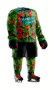 Uniforme de hockey sur glace unisexe en polyester respirant personnalisé par sublimation, vente en gros, uniformes de hockey sur glace vert et noir, maillot de hockey sur glace - Product Image 4
