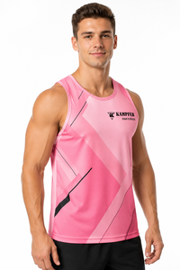 Camiseta sin mangas de alto rendimiento para hombre, que absorbe la humedad, para ejercicio y actividades al aire libre, camisetas sin mangas en oferta - Product Image 3