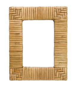 Cadre photo en rotin au design artisanal, cadre photo en rotin tressé, cadre photo en rotin naturel, prix usine - Product Image 1