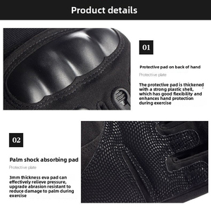 Workout <b>Gloves</b> for Men Full-Finger <b>Weight</b> Lifting <b>Gloves</b> for Men Gym Lifting Full Hand Wear for Weightlifting OEM - Product Image 3