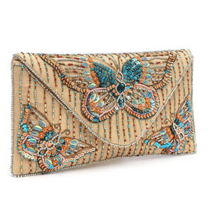 Pochette styliste indienne pour femmes sac messager élégant Style bohème sacs à bandoulière perlés faits à la main pour soirée Shopping sac de fête - Product Image 6