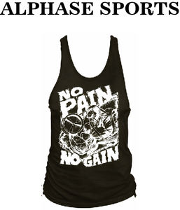 เสื้อกล้ามออกกำลังกายแห้งเร็ว ไม่เจ็บไม่ได้รับผล ไม่ใช่เสื้อยืดฟิตเนสเพาะกายแบบมีแขน ระบายอากาศได้ดี - Product Image 2