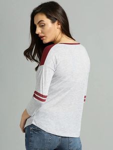 Camisetas de Mujer en Oferta, Camisetas de Talla Grande para Mujer, Camisetas de Alta Calidad para Mujer, Fabricación Directa de Fábrica, Ropa Casual - Product Image 2
