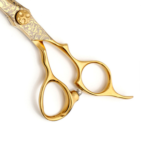 Professional 6" Right-Handed Hair Cutting Scissors, J2 Stainless Steel Rust-Resistant Barber Shears| Hot Selling Razor Scissors - Product Image 4