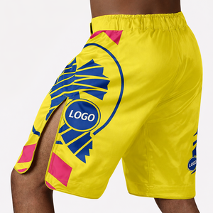 Pantalones Cortos de MMA Personalizados, Estilo Boardshort, para Kickboxing, Muay Thai, Elásticos, para Grappling, Ropa de Lucha, Fabricante OEM - Product Image 2