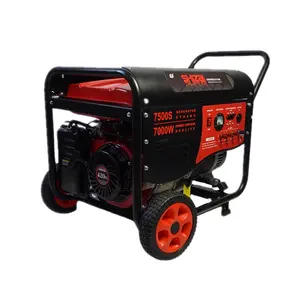 7kw 7.5kw 8kw 9kva 10kva 15hp Heavy Duty Electric Petrol Portable Equal Power Both Single And Three Phase Gasoline Generator