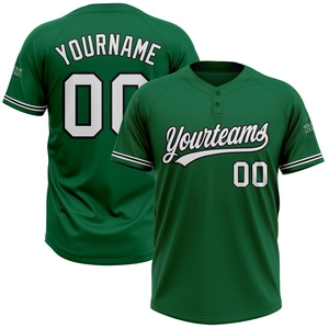 Wholesale Direct OMMIZ INDUSTRY Custom Orange Thunder Blue-White 3D Abstract <b>Brush</b> Stroke Two-Button Unisex Softball Jersey - Product Image 2