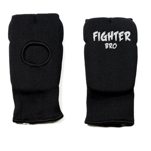 White Cotton Boxing Karate Mitts Hand <b>Pads</b> Protective Training Glove All Seasons Comfortable Fit - Product Image 2