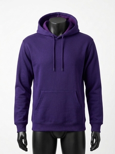 Sudadera con Capucha para Hombre OEM ODM, Sudadera con Capucha de Felpa de Algodón Grueso con Bordado Personalizado - Product Image 3