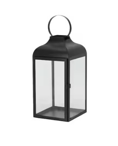 Modern Trending Factory Selling Premium Quality Shiny <b>Black</b> Finish Metal & Glass <b>Lantern</b> With Superior Quality for Home & Garden - Product Image 6