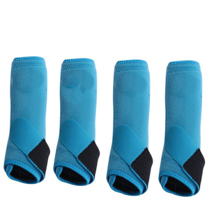 Qualité supérieure Meilleures protections anti-mouches pour chevaux en maille respirante, nylon, néoprène et cuir PU, protection complète des jambes, nouveau design 2026, OEM - Product Image 6