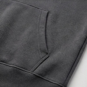 Sweat à capuche personnalisé pour femme en polycoton molletonné, imprimé en relief, brodé, coupe courte Y2K, longueur longue, couleur personnalisable - Product Image 5