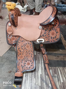 Dernière conception antique Portable Western équitation cheval selle Western Dressage selles pour chevaux cavalier Portable - Product Image 6