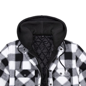 Nouveau design, sweat à capuche personnalisé pour homme, lourd, double couche, réversible, en flanelle, 100% coton, écologique - Product Image 6