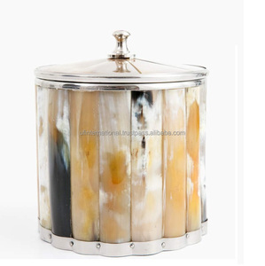 Barra de cubeta de hielo con cuerno de búfer Natural, cubo de hielo de tamaño personalizado para uso en hotel y en venta, pulido natural - Product Image 6