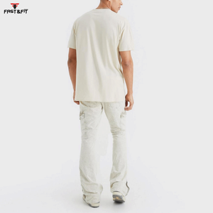 Camiseta Extra Grande para Hombre de Alta Calidad, con Logotipo Personalizado, 100% Algodón, Impresión Serigráfica, Ecológica, Informal - Product Image 3