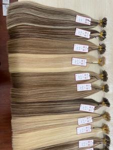 Cabello Humano 100% Natural, Punta I, Color Mixpiano, Liso, Tejido a Mano, Venta al Por Mayor - Product Image 6