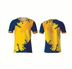 Camiseta de Running Ligera Personalizada de Fábrica para Maratón, Ropa Deportiva de Poliéster de Secado Rápido, Sublimada, Manga Corta, Venta al Por Mayor - Product Image 1