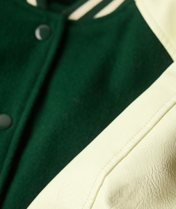 Chaqueta Varsity Personalizada de Moda para Mujer, Chaqueta Bomber de Béisbol con Botones a Presión, Estilo Universitario, Ropa Casual de Calle de Primera Calidad - Product Image 5