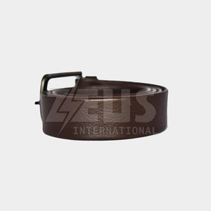 Ceintures en cuir véritable de couleur unie à prix abordable, ceintures en cuir pour adultes, ceintures en cuir légères - Product Image 3